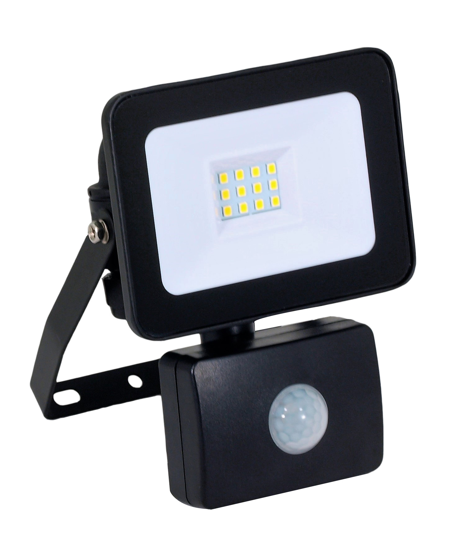 L1SFL LED SMD 10 W reflektor + PIR senzor PROFI SLIM